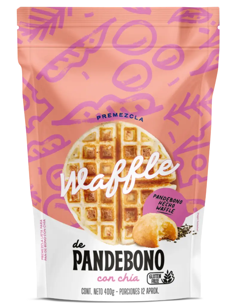Prem Waffles Pandebono Con Chia Alcaguete 400g