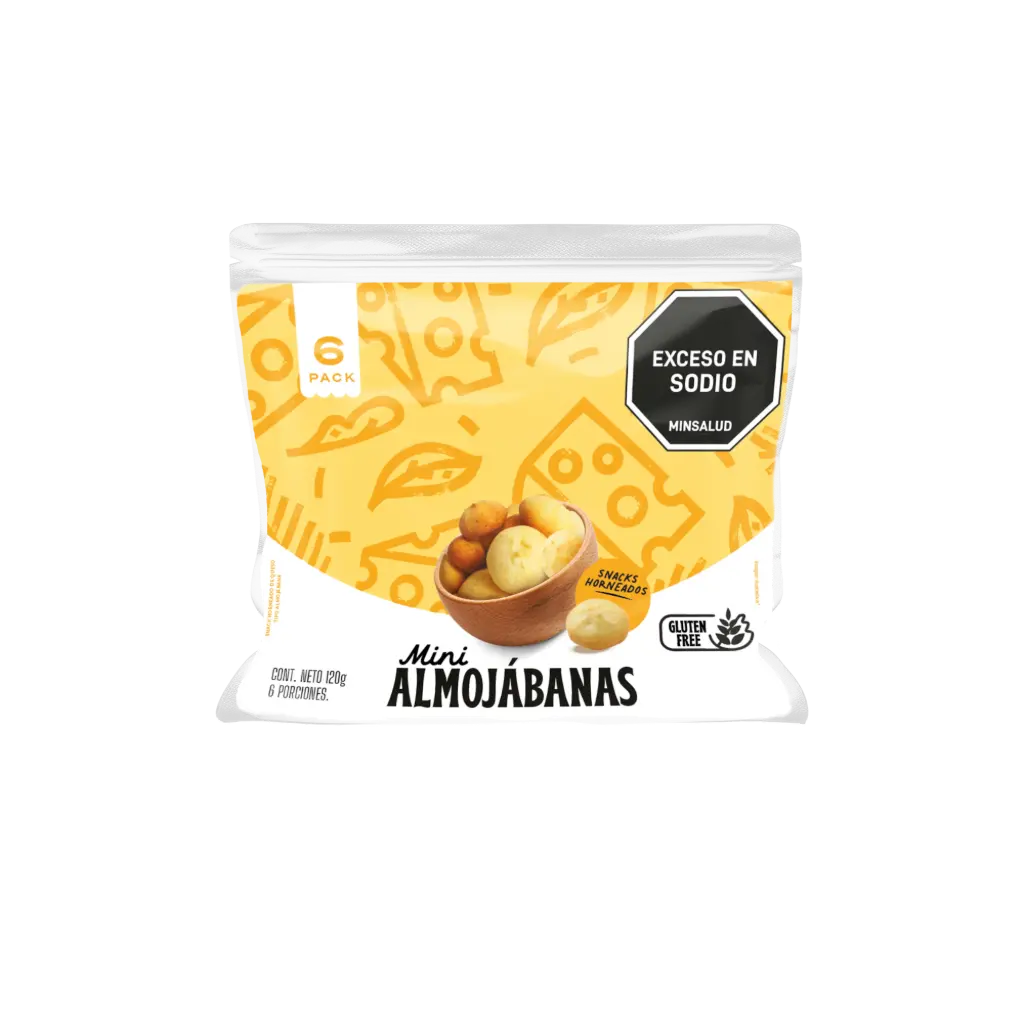 6 Pack Mini Almojabanas Alcaguete x 120g
