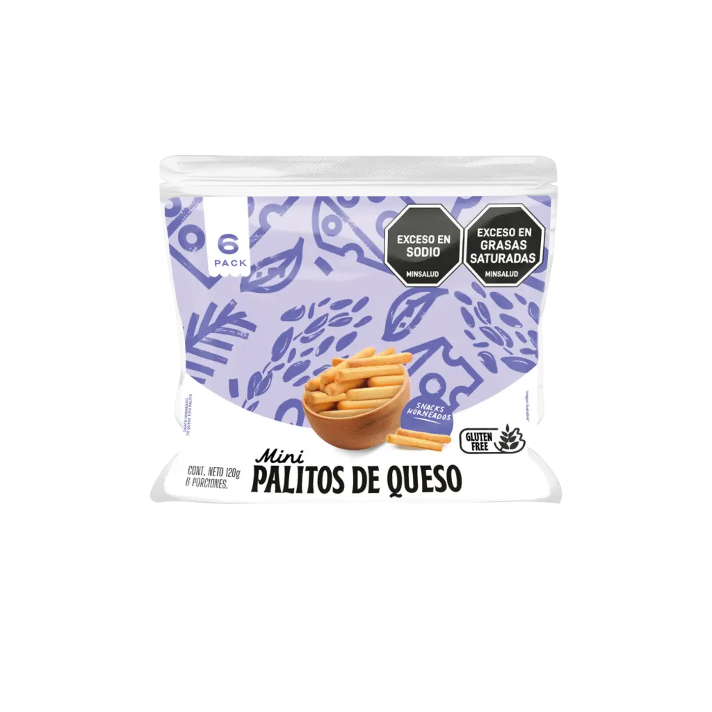 6 Pack Mini Palitos Alcaguete x 120g