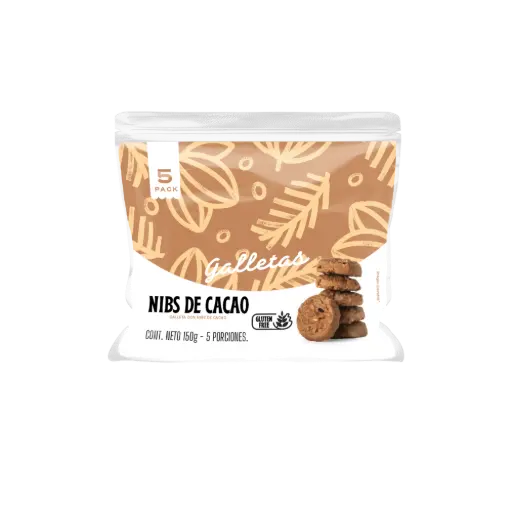 [PT 01005] 5 pack Galleta Nibs Cacao Alcaguete 150g
